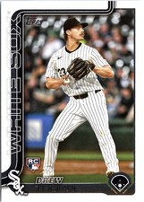 Drew Thorpe 2025 Topps #320 Rookie Chicago White Sox