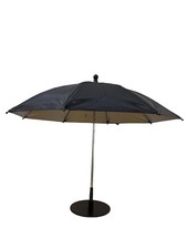 Mini Sun Shade Umbrella with Windproof Base   Protects Drinks, Phones, and
