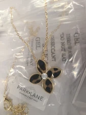 Parklane Animal Print Earrings & Necklace Set
