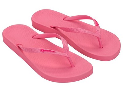 Ipanema Anat Damen Zehentrenner Badelatschen Flip-Flops Keilabsatz Sommer Rosa
