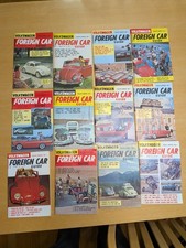 1964 Foreign Car Guide Vw Volkswagen Complete Year 12 Issues In A Custom Box
