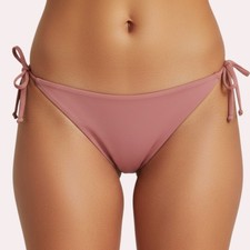 Onia Kate Side Tie Bikini Bottom Womens XL Mauveglow Pink Side Tie