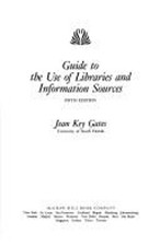 Guide to the Use of Libraries and Information Sources Paperback J