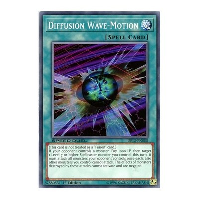 Yu-Gi-Oh TCG SBLS-DE008 C Diffusion Wave-Motion Speed Duel: Arena of Lost Souls