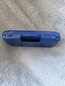 Sega Game Gear Console Blue w/ Case + 5 Games (Pac-Man, Columns, LK) &ndash; Untested