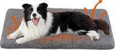 Dog Crate Pad for Large Dog - 35x23 Memory Foam Dog Bed, Washable  Anti-Slip Do