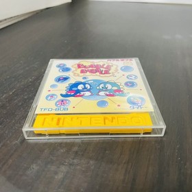 Bubble Bobble Taito Nintendo Famicom Disk System 1987 Taito TFD-BUB Retro Japan