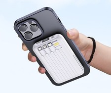 Power Bank MagSafe Wireless 10000mAh - Cavi Integrati - Display LCD e Stand