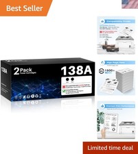 Latest Chip 138A LaserJet Toner for Pro 3001dw, 3001fdw - 1500 Page Yield