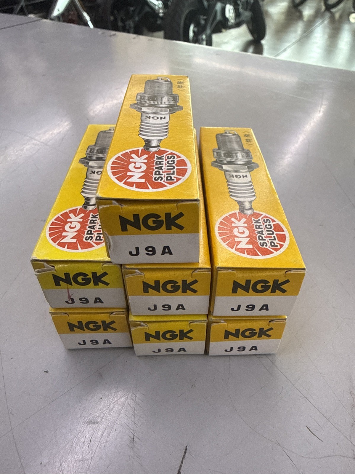 NGK STANDARD SPARK PLUG 2170 J9A GSX-R1100 1986-1988 Suzuki Pack Of 7