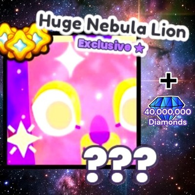 HUGE Nebula Lion (RNG Update) + 40 Million Diamonds. PS99