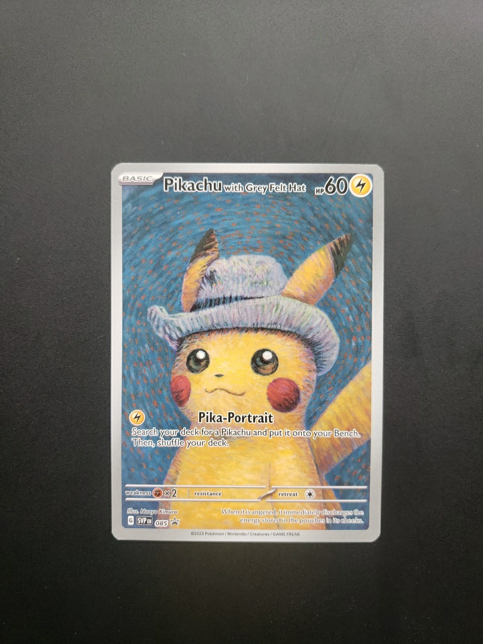 Pikachu with Grey Felt Hat 2023 Scarlet & Violet: Black Star Promo