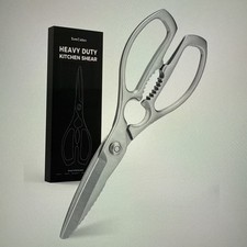 SimCoker Heavy-Duty Kitchen Shears Stainless Steel, Ultra-Sharp, Multi-Purpose