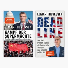 Elmar Theveßen Kampf der Supermächte + Deadline + 1 exklusives Postkartenset