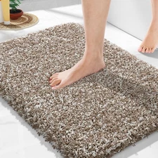 Yimobra Bathroom Rugs Non Slip Washable, Ultra Soft and Water Absorbent Bath ...