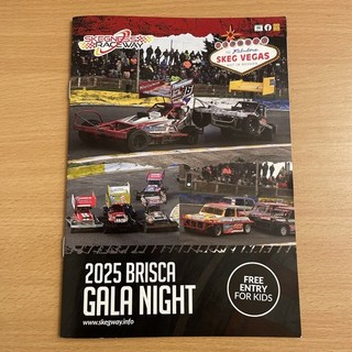 Stock Car Programme F1 Skegness 15 11 2025 Gala Night
