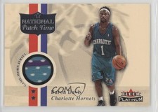 2001-02 Fleer Platinum National Patch Time Baron Davis Patch 9hx