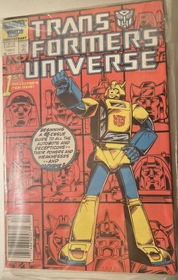 Transformers Universe - Comic (1986) #1 Collector's Items Issue! Marvel 25th