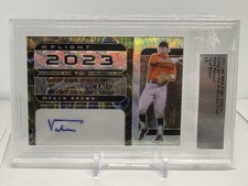 Vaun Brown 2023 Leaf Metal 1/1 Flight Wave Peacock Proof Giants One of One