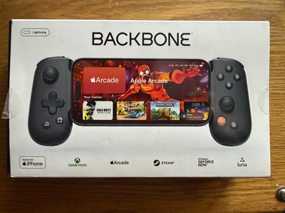 Backbone One Lightning Mobile Gaming Controller Black for iPhone BB-02-B-R