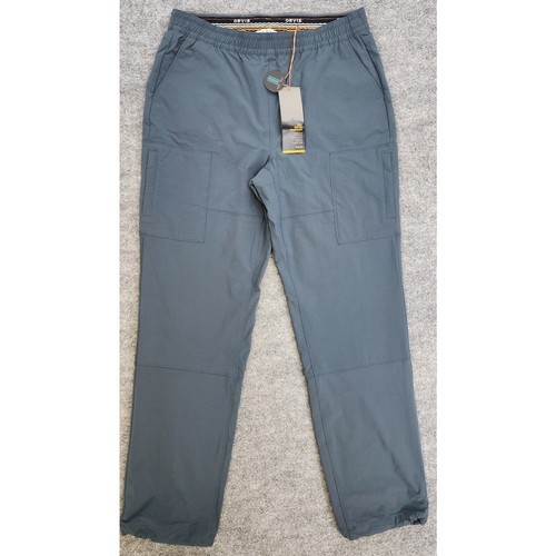 Orvis Pants Womens 10 Green Gray Jackson Quick Dry Convertible Roll Up Hiking