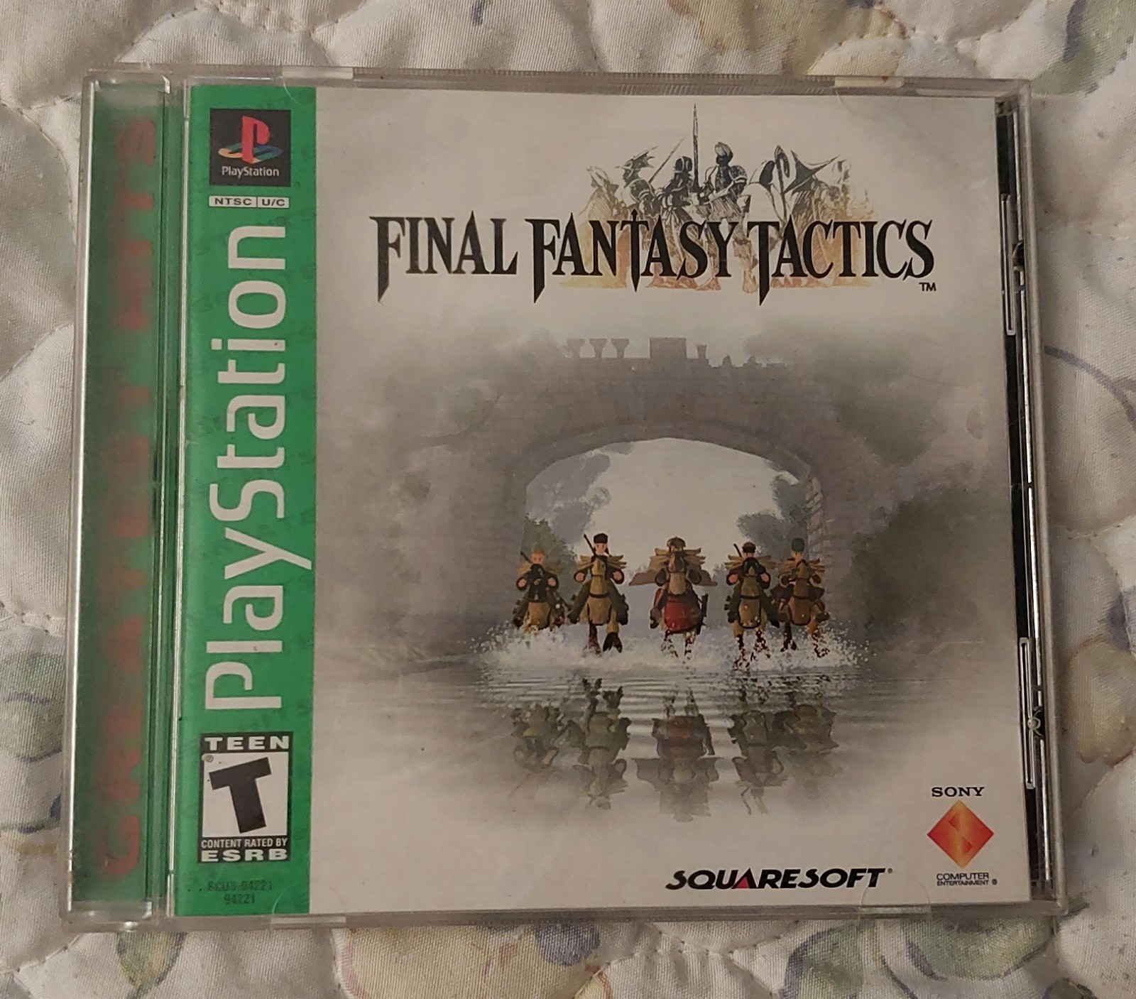 Final Fantasy Tactics PlayStation 1 PS1 NTSC-U/C 2001 