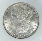 1901-O MORGAN SILVER DOLLAR~NGC MS 64~BEAUTIFUL COIN~REF#44-033
