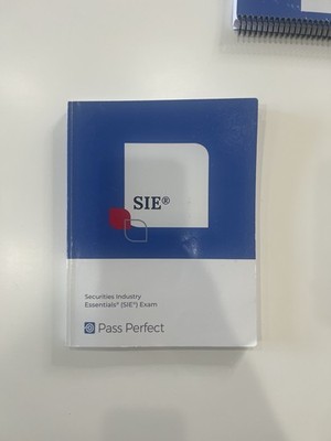 Securities Industry Essentials (SIE)Exam Published by Pass Perfect.2022+QuickSIE