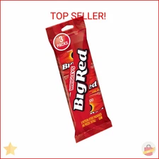 Big Red Wrigley's Cinnamon Gum, 3 Fifteen-Stick Packs (45 Pieces Total)