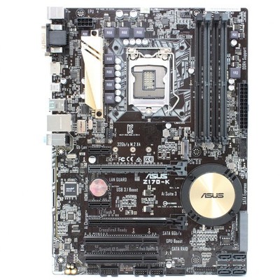 ASUS Z170-K Intel Z170 ATX Mainboard Sockel LGA 1151/Sockel H4 (#9464)
