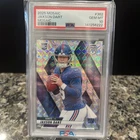 2025 Panini Mosaic Jaxson Dart RC #362 Silver Mosaic Prizm PSA 10 Giants