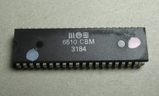 6510 CPU - Commodore C64 Chip - funktioniert ...