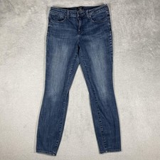 NYDJ Jeans Womens 10 Blue Ami Skinny Lift Tuck Shaping Stretch Medium Wash Denim