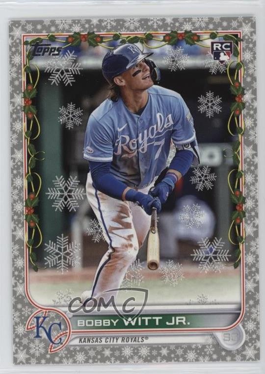 2022 Topps Holiday Mega Box Metallic Bobby Witt Jr #HW150 o7m
