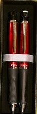 Paper Mate PhD Pen and Pencil set Cherry Red and Chrome - New, boxed