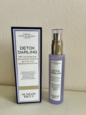 Sunday Riley Detox Darling Pro Microbiome Balancing Essence 1.7 fl oz NIB