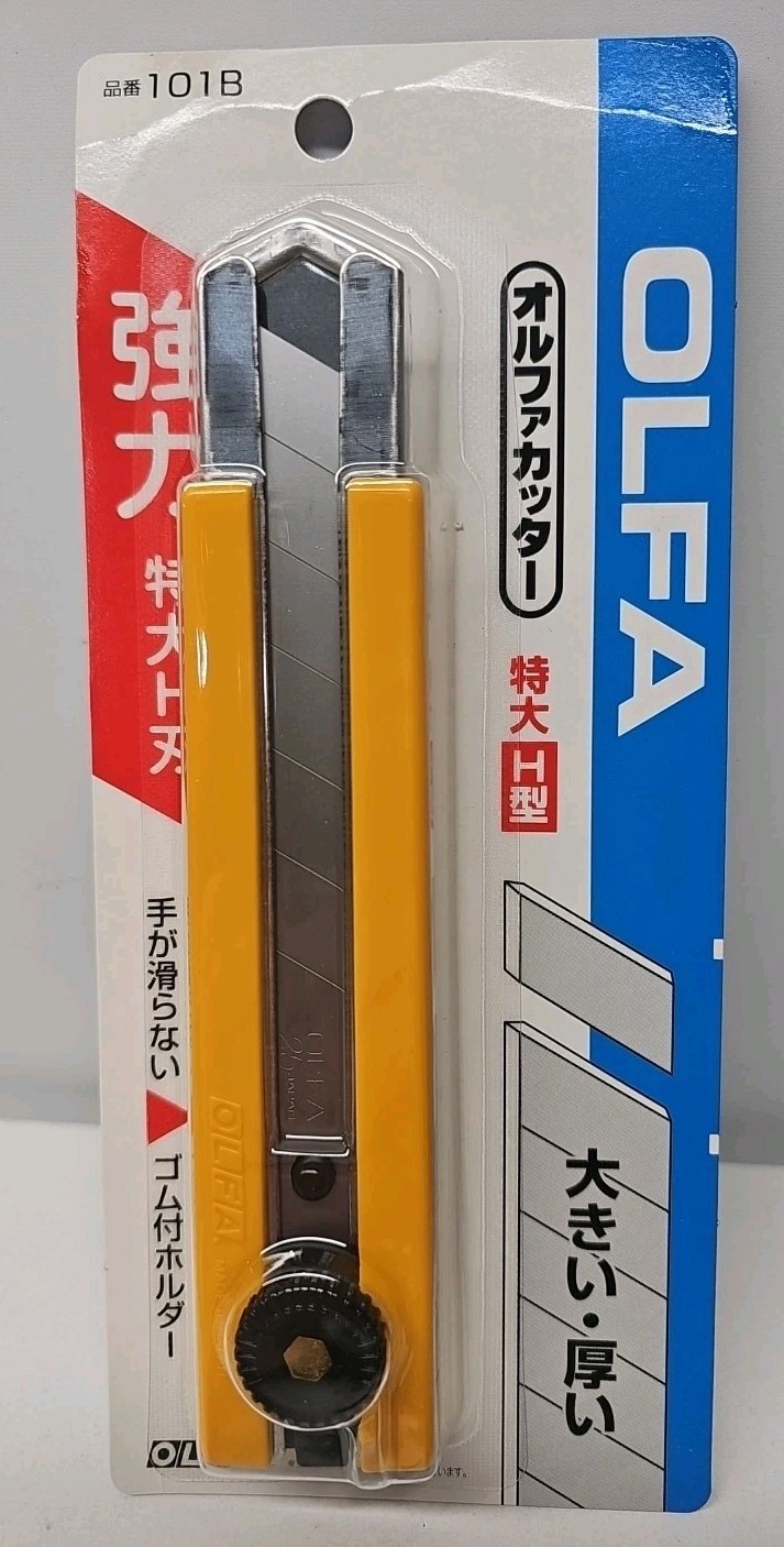 OLFA Extra Heavy Duty Cutter / 25mm / 101B / H-1 / Made in Japan