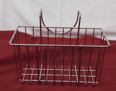 Edelstahl Schwammhalter - Küche Aufbewahrung, Spüle Organizer (19 cm x 10 cm)