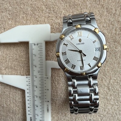 Concord Saratoga Men's Two-Tone Stainless Steel Quartz Wristwatch Date