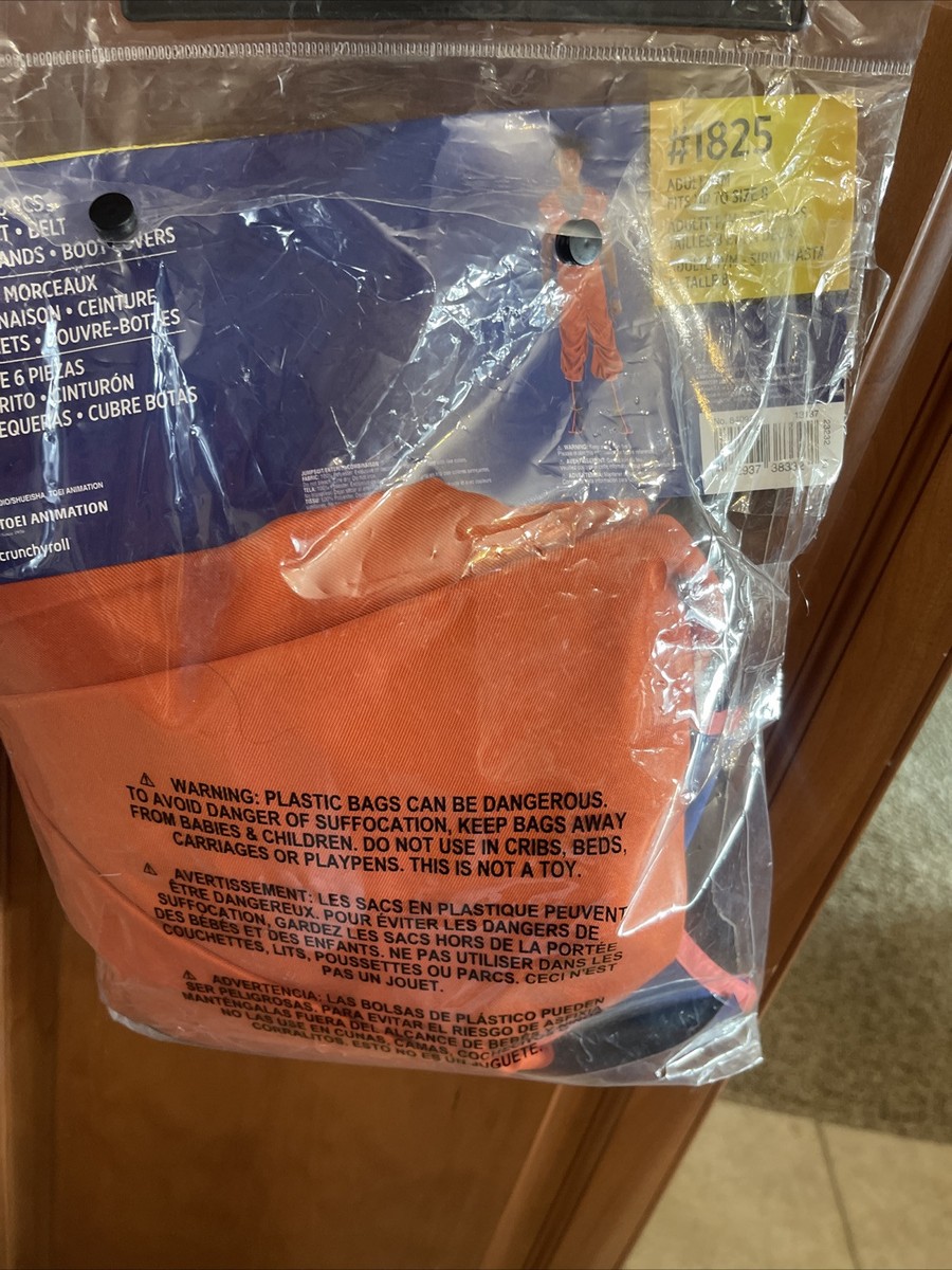 DRAGON BALL Z GOKU COSTUME COSPLAY ADULT S/M FITS UP TO SIZE 8 | eBay