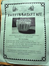 SWEETS SMALL BASKET KIT By Cat Mena Approximately 3 X 4 New