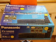 NEW Panasonic PV-V4020 VHS Player 4 Head video cassette recorder Made in Japan