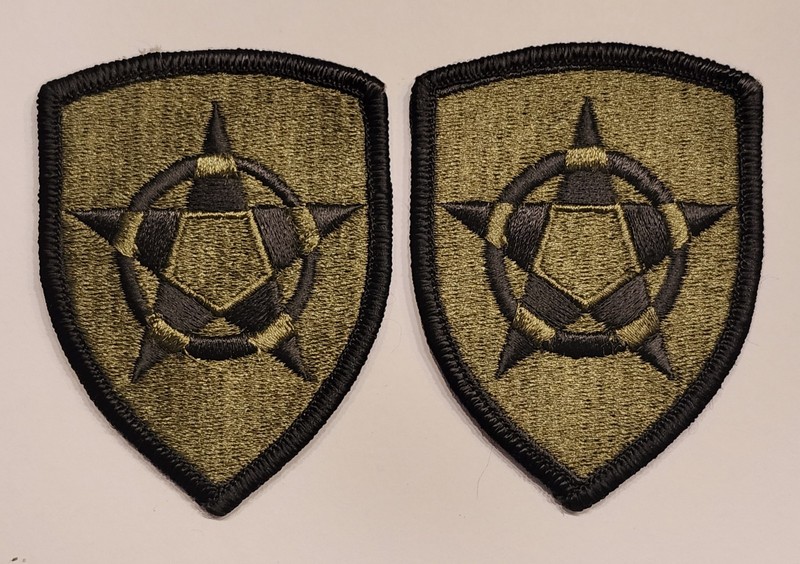 U.S. Army National Guard Operational Support Airlift Command (2) Patches