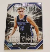 Topps Bowman Chrome U Talent Tracker Insert Richie Saunders TT-19 BYU Basketball