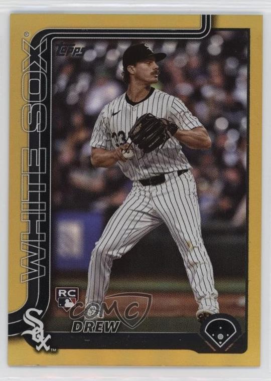 2025 Topps Series 1 Gold Rainbow /50 Drew Thorpe #320 1a39