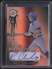 2024 Leaf Electrum Inked Impressions Bronze Roch Cholowsky 9/49 Auto Autograph
