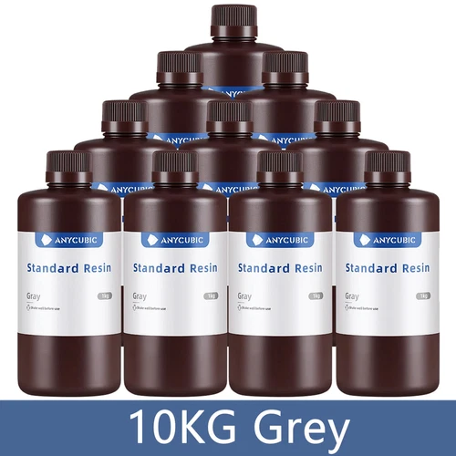 (10KG Grau) ANYCUBIC Standard Resin 405nm UV 3D Harz für SLA LCD 3D Drucker