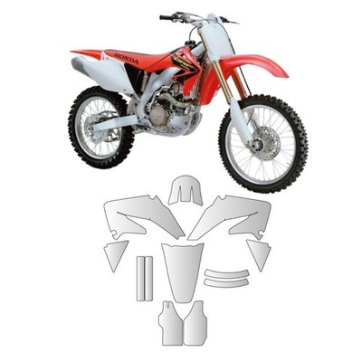 Vinilo PPF HONDA CRF 450 2002-2004 KIT