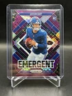 2025 Prizm - Jaxson Dart - Rookie Emergent Purple Power RC /49 Giants