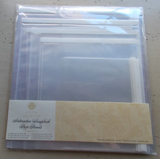 2024 Anna Griffin Interactive Scrapbook Page Panels 24 Pcs Various Sizes AG1782
